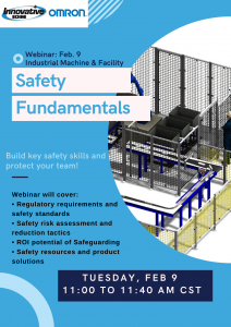 Safety Fundamentals Webinar Feb. 9. 